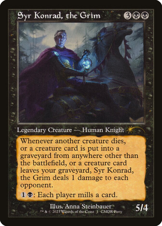 Syr Konrad, the Grim 1 (WPN & Gateway Promos)  - Retro | Good Games Modbury