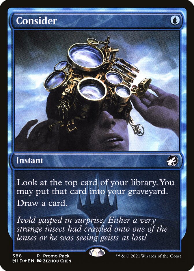 Consider 388 (Promo Pack: Innistrad: Midnight Hunt)  - Foil | Good Games Modbury