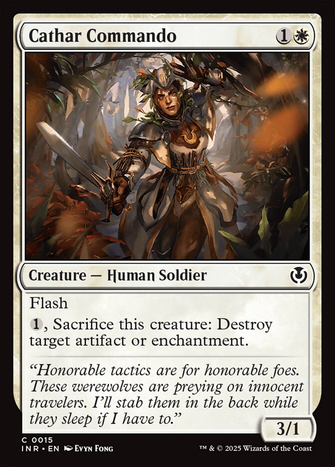 Cathar Commando 15 (Innistrad Remastered)  - Foil | Good Games Modbury