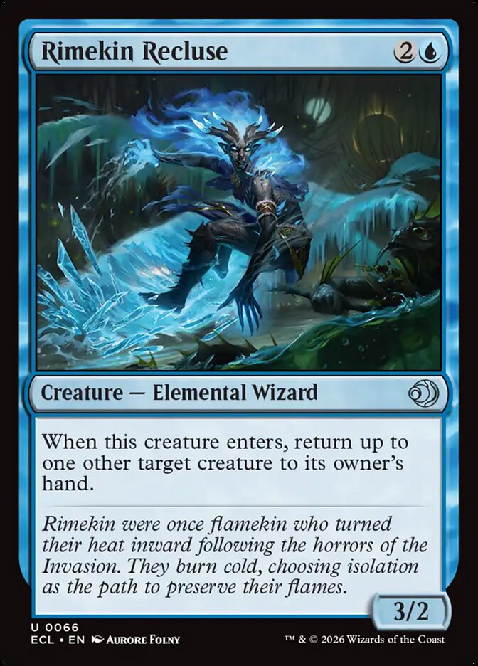 Rimekin Recluse 66 (Lorwyn Eclipsed)  - Foil | Good Games Modbury