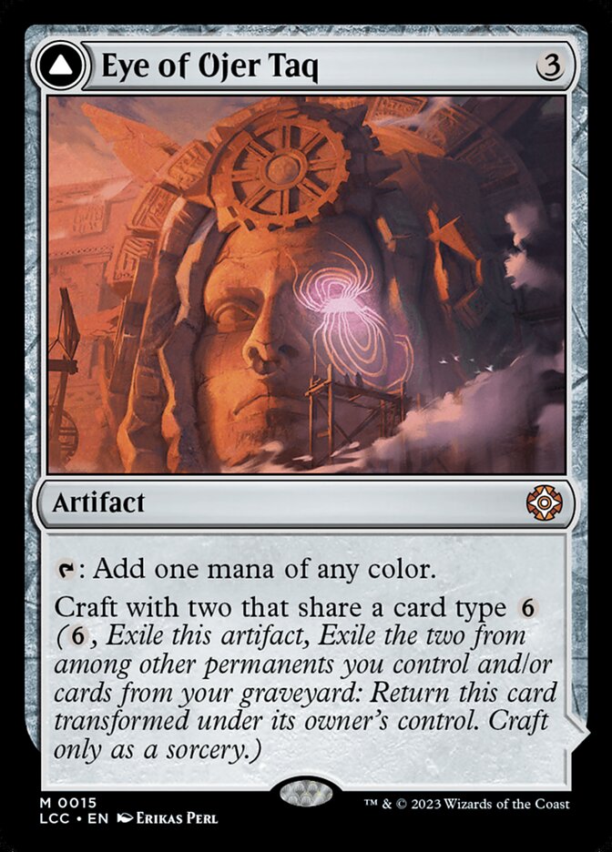 Eye of Ojer Taq // Apex Observatory 15/370 (Commander: The Lost Caverns of Ixalan)  - Foil | Good Games Modbury