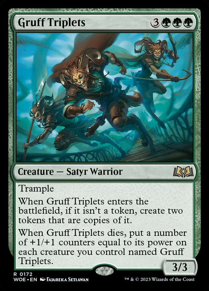 Gruff Triplets 172/276 (Wilds of Eldraine)  | Good Games Modbury
