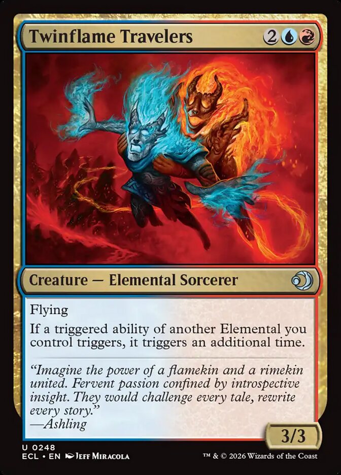 Twinflame Travelers 248 (Lorwyn Eclipsed)  - Foil | Good Games Modbury