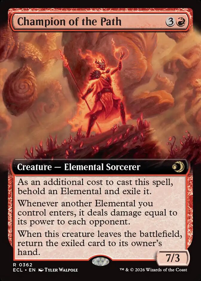 Champion of the Path 362/273 (Lorwyn Eclipsed)  - Extended Art | Good Games Modbury