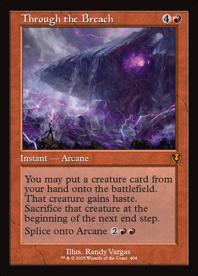 Through the Breach 404/287 (Innistrad Remastered)  - Retro Foil | Good Games Modbury