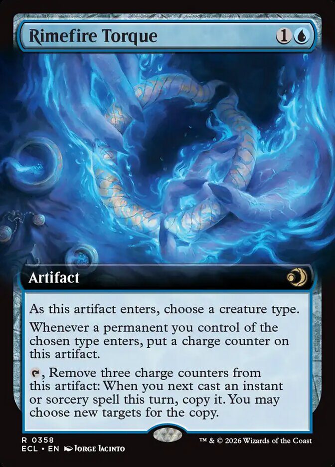 Rimefire Torque  358 (Lorwyn Eclipsed)  - Extended Art Foil | Good Games Modbury