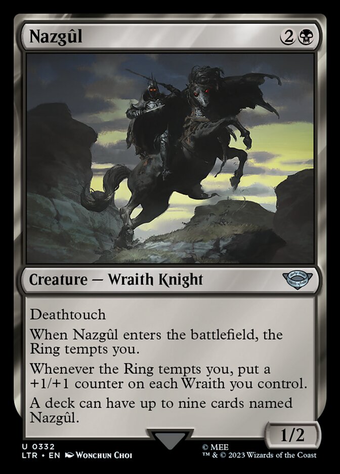 Nazgûl 332/281 (Universes Beyond: The Lord of the Rings: Tales of Middle-earth)  | Good Games Modbury