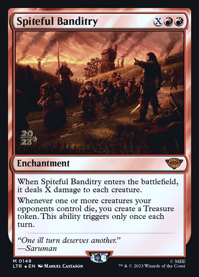 Spiteful Banditry 149s/86 (Prerelease Cards)  - Foil | Good Games Modbury