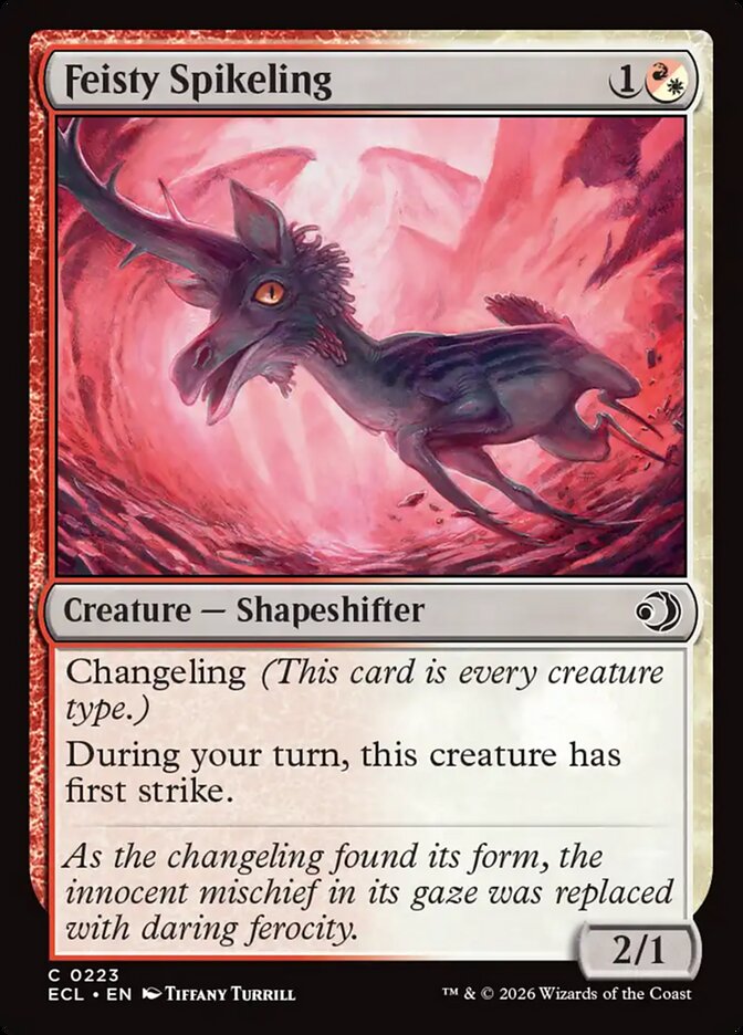 Feisty Spikeling 223/273 (Lorwyn Eclipsed)  - Foil | Good Games Modbury