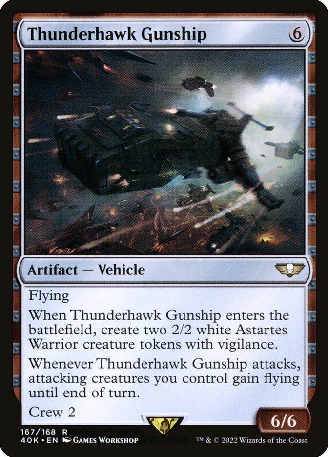 Thunderhawk Gunship 167 (Universes Beyond: Warhammer 40,000)  | Good Games Modbury