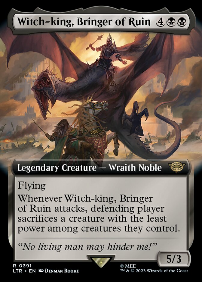 Witch-king, Bringer of Ruin 391 (Universes Beyond: The Lord of the Rings: Tales of Middle-earth)  | Good Games Modbury