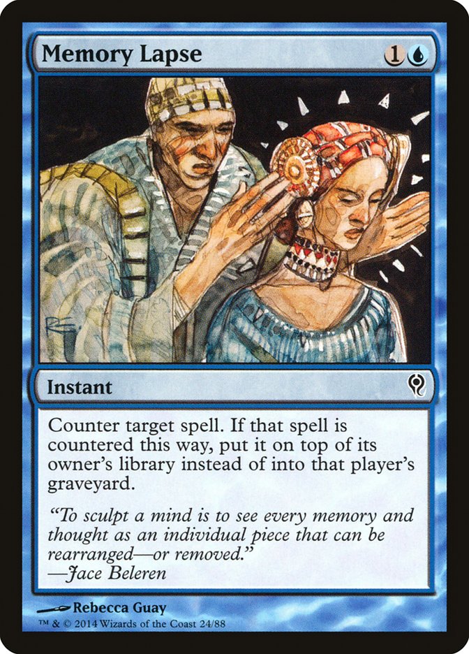 Memory Lapse 24/88 (Duel Decks: Jace vs. Vraska)  | Good Games Modbury