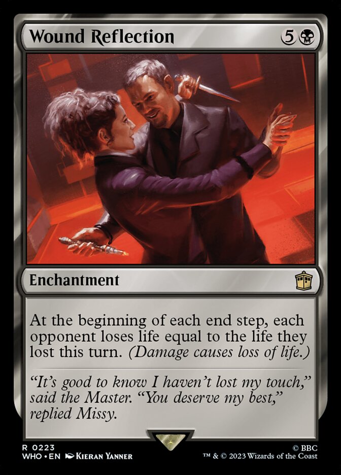 Wound Reflection 223/331 (Universes Beyond: Doctor Who)  - Foil | Good Games Modbury