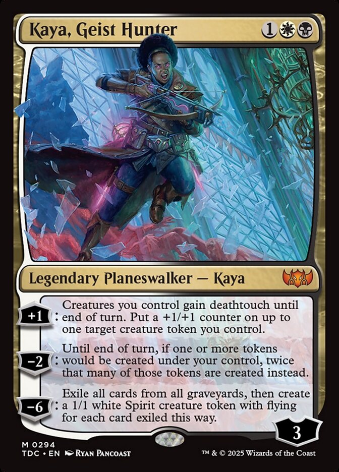 Kaya, Geist Hunter 294 (Commander: Tarkir: Dragonstorm)  | Good Games Modbury
