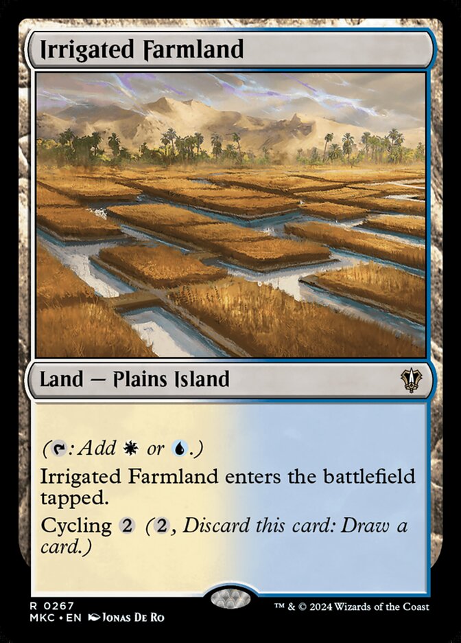 Irrigated Farmland 267/311 (Commander: Murders at Karlov Manor)  | Good Games Modbury