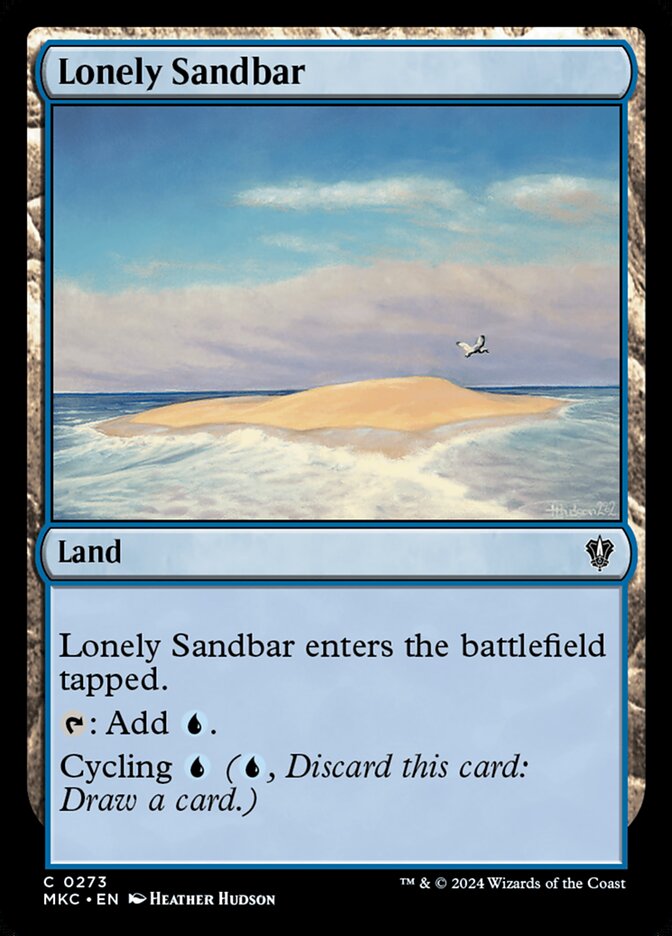 Lonely Sandbar 273/311 (Commander: Murders at Karlov Manor)  | Good Games Modbury