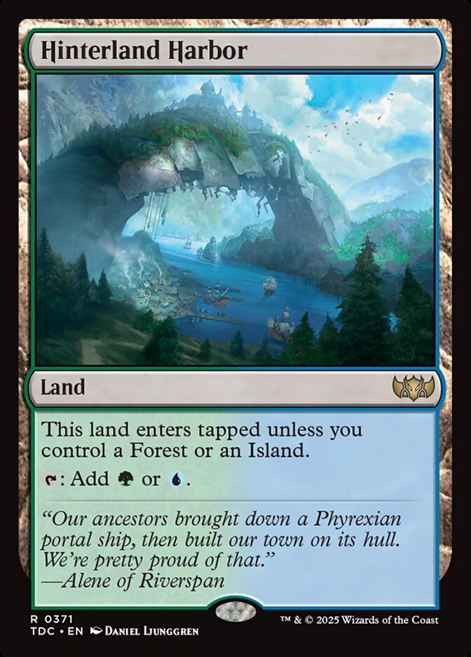 Hinterland Harbor 371 (Commander: Tarkir: Dragonstorm)  | Good Games Modbury