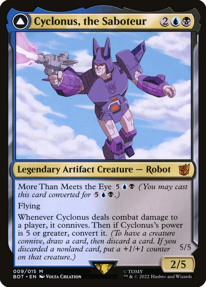 Cyclonus, the Saboteur // Cyclonus, Cybertronian Fighter 9 (Universes Beyond: Transformers)  | Good Games Modbury