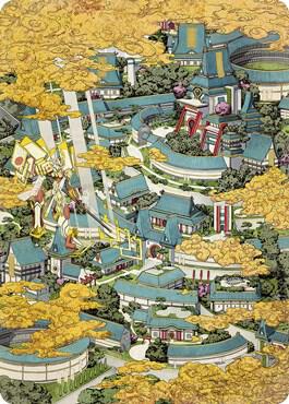 Plains 294 Art Card 80 81 80 (Art Series: Kamigawa: Neon Dynasty)  | Good Games Modbury