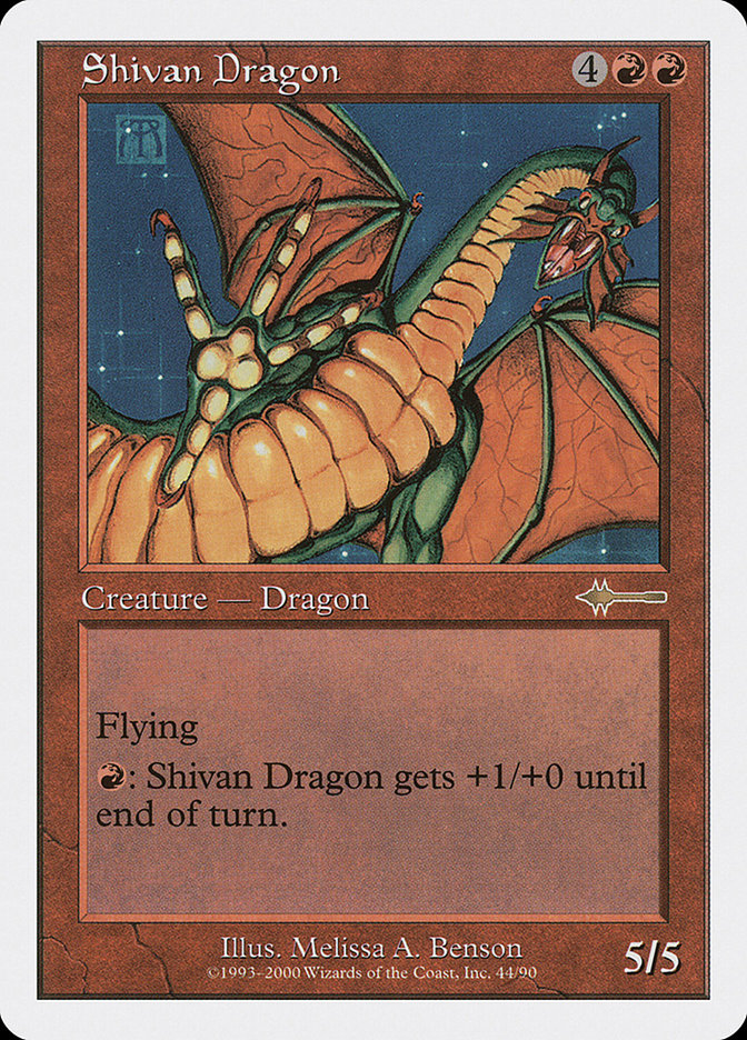 Shivan Dragon 44/90 (Beatdown Box Set)  | Good Games Modbury