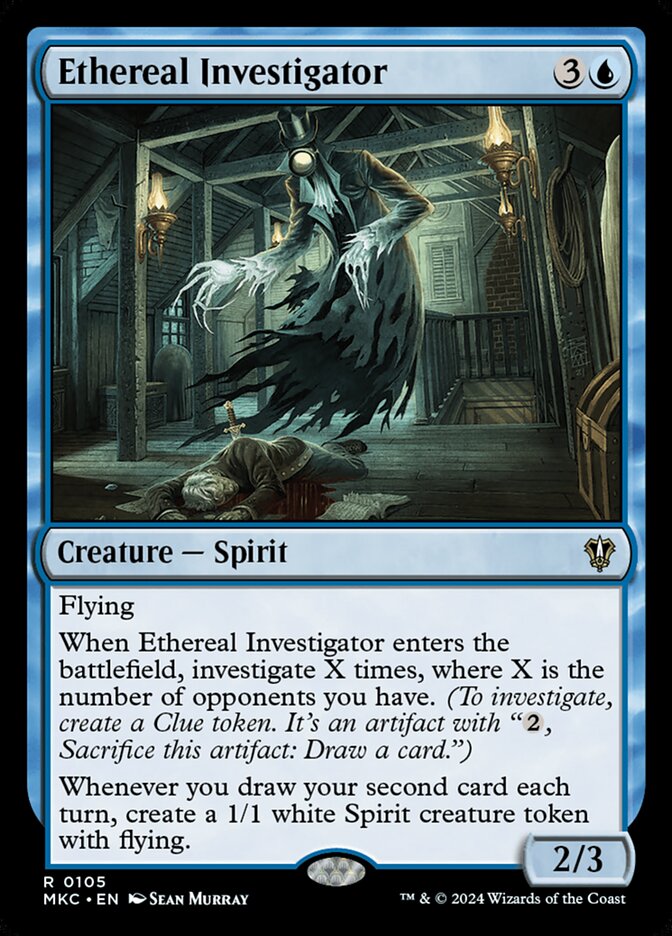 Ethereal Investigator 105 (Commander: Murders at Karlov Manor)  | Good Games Modbury