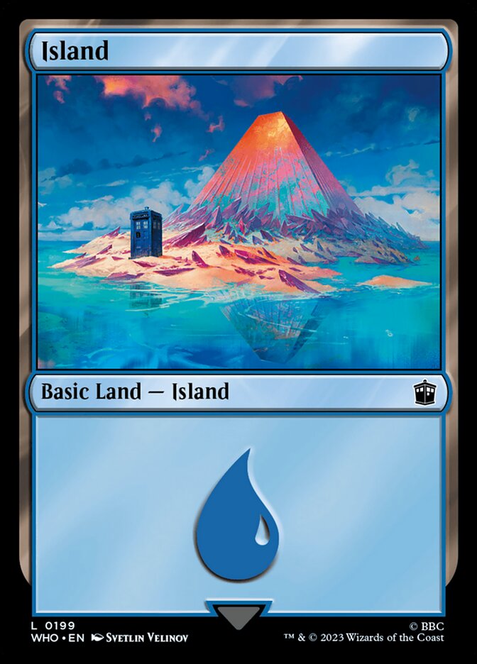 Island 199 (Universes Beyond: Doctor Who)  - Foil | Good Games Modbury