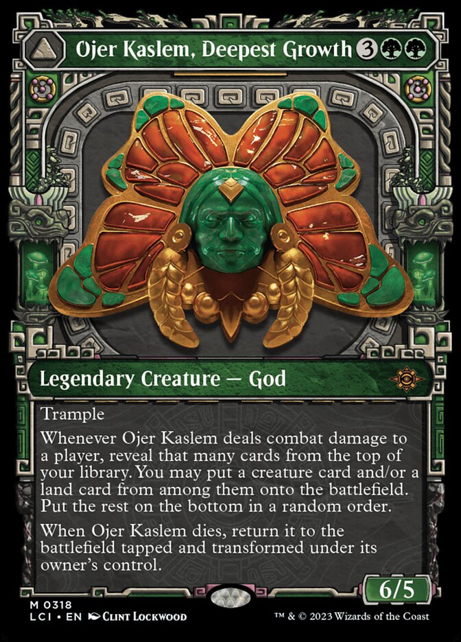 Ojer Kaslem, Deepest Growth // Temple of Cultivation 318/291 (The Lost Caverns of Ixalan)  - Showcase | Good Games Modbury