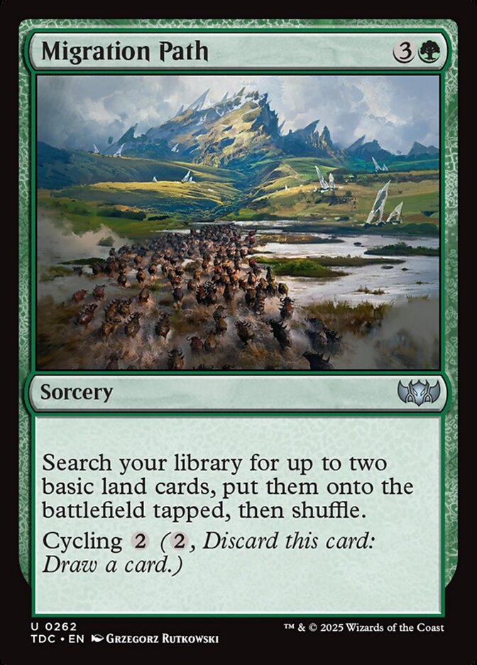 Migration Path 262 (Commander: Tarkir: Dragonstorm)  | Good Games Modbury