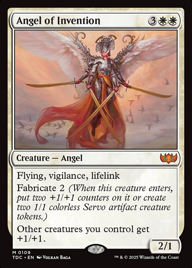 Angel of Invention 109 (Commander: Tarkir: Dragonstorm)  | Good Games Modbury