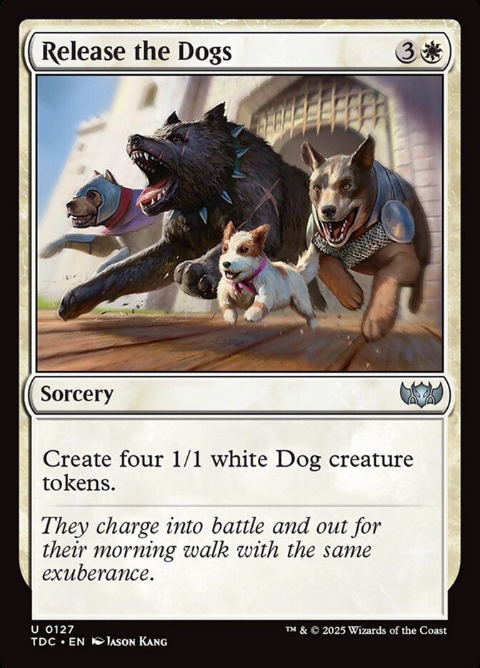 Release the Dogs 127 (Commander: Tarkir: Dragonstorm)  | Good Games Modbury