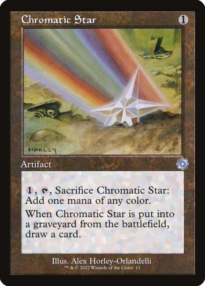Chromatic Star 11 (The Brothers' War: Retro Frame Artifacts)  - Foil | Good Games Modbury