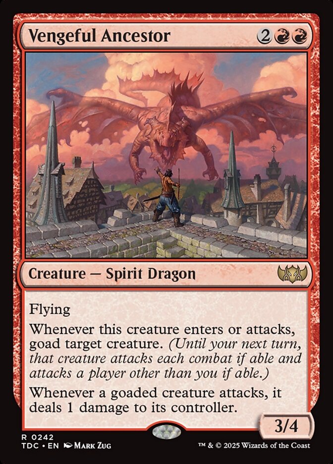 Vengeful Ancestor 242 (Commander: Tarkir: Dragonstorm)  | Good Games Modbury