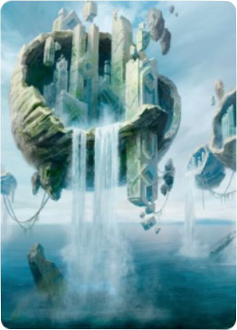 Island Art Card 11 81 11 (Art Series: Zendikar Rising)  | Good Games Modbury
