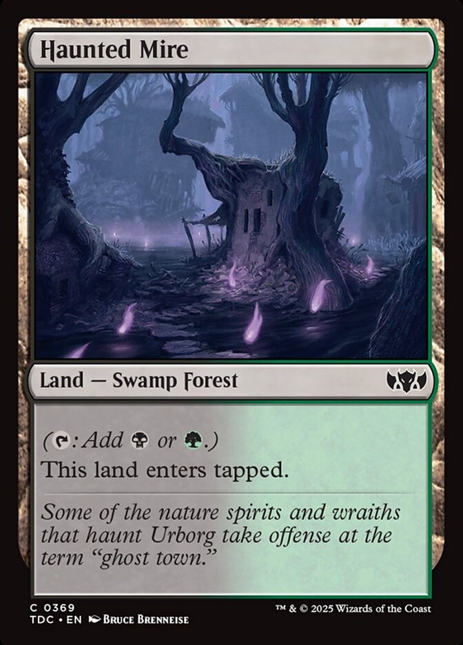 Haunted Mire 369 (Commander: Tarkir: Dragonstorm)  | Good Games Modbury