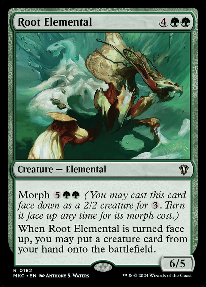 Root Elemental 182/311 (Commander: Murders at Karlov Manor)  | Good Games Modbury