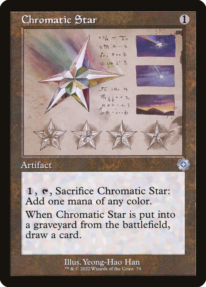 Chromatic Star 74/63 (The Brothers' War: Retro Frame Artifacts)  - Foil | Good Games Modbury