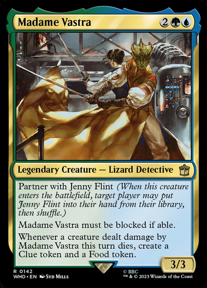 Madame Vastra 142/331 (Universes Beyond: Doctor Who)  - Foil | Good Games Modbury