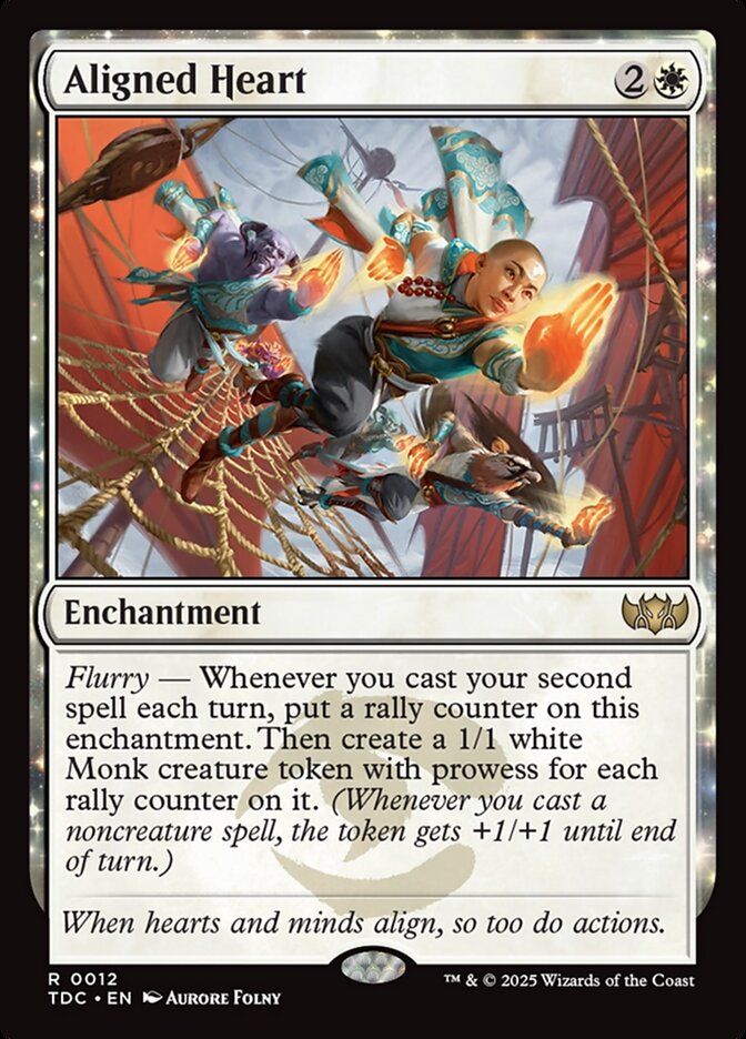 Aligned Heart 12 (Commander: Tarkir: Dragonstorm)  | Good Games Modbury
