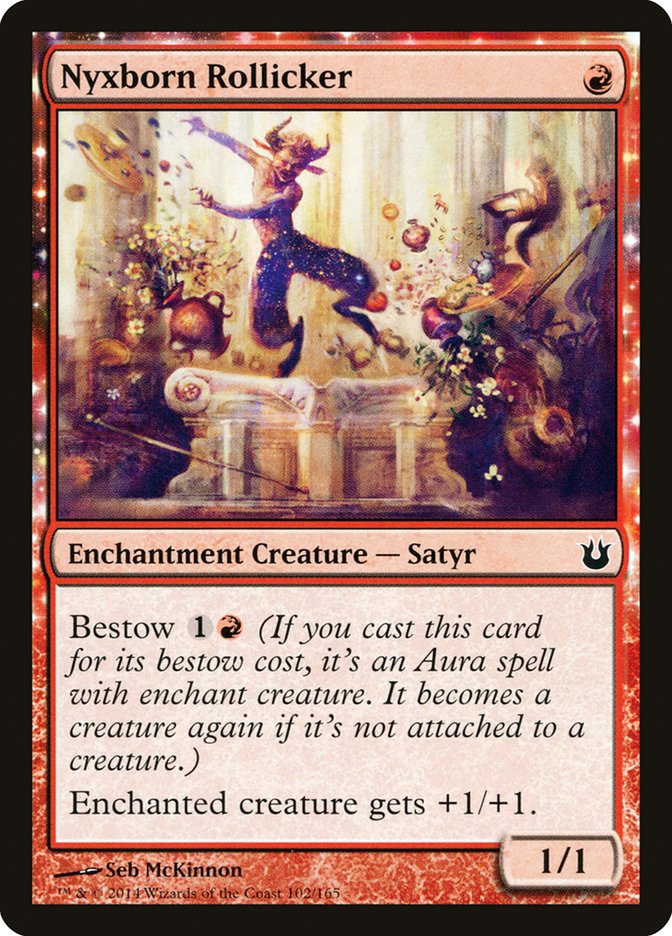 Nyxborn Rollicker 102/165 (Born of the Gods)  - Foil | Good Games Modbury