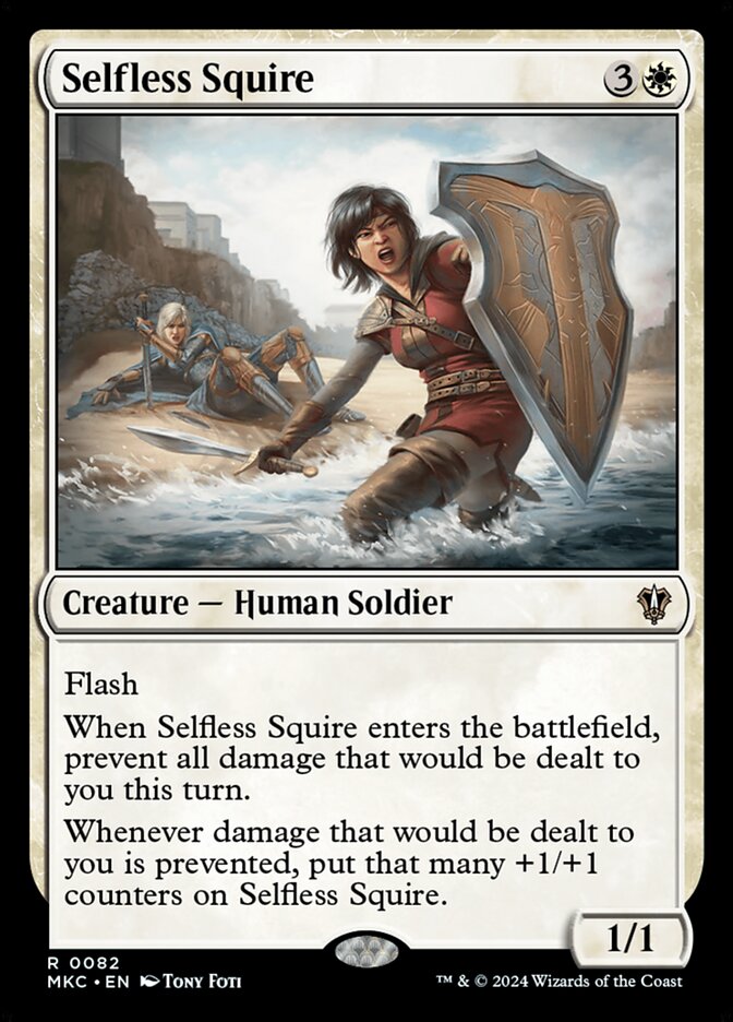 Selfless Squire 82 (Commander: Murders at Karlov Manor)  | Good Games Modbury