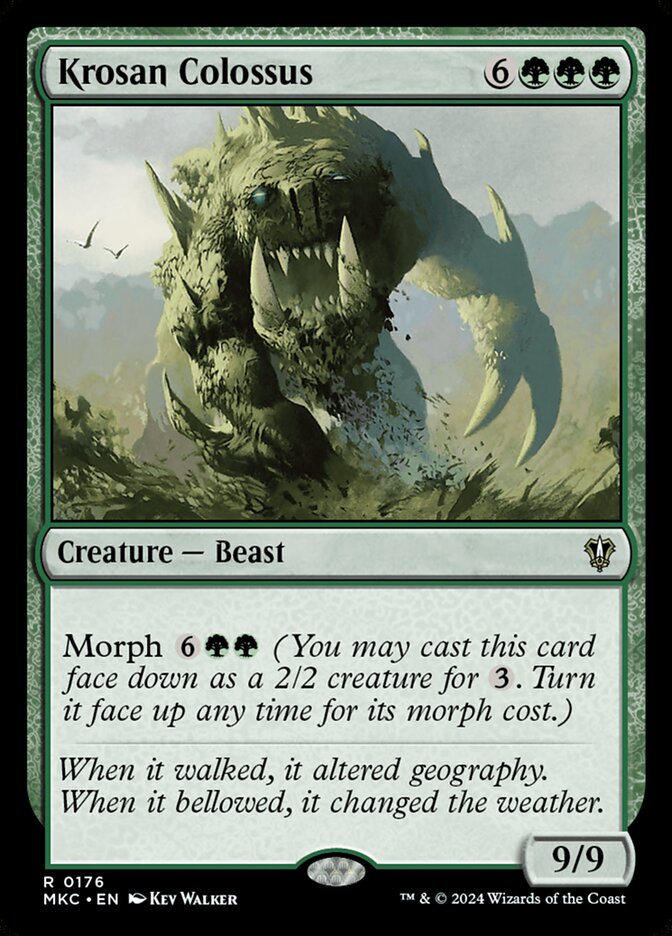 Krosan Colossus 176/311 (Commander: Murders at Karlov Manor)  | Good Games Modbury