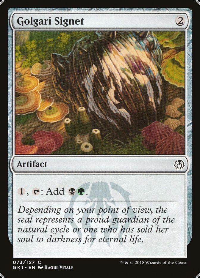 Golgari Signet 73 (Guilds of Ravnica: Guild Kits)  | Good Games Modbury