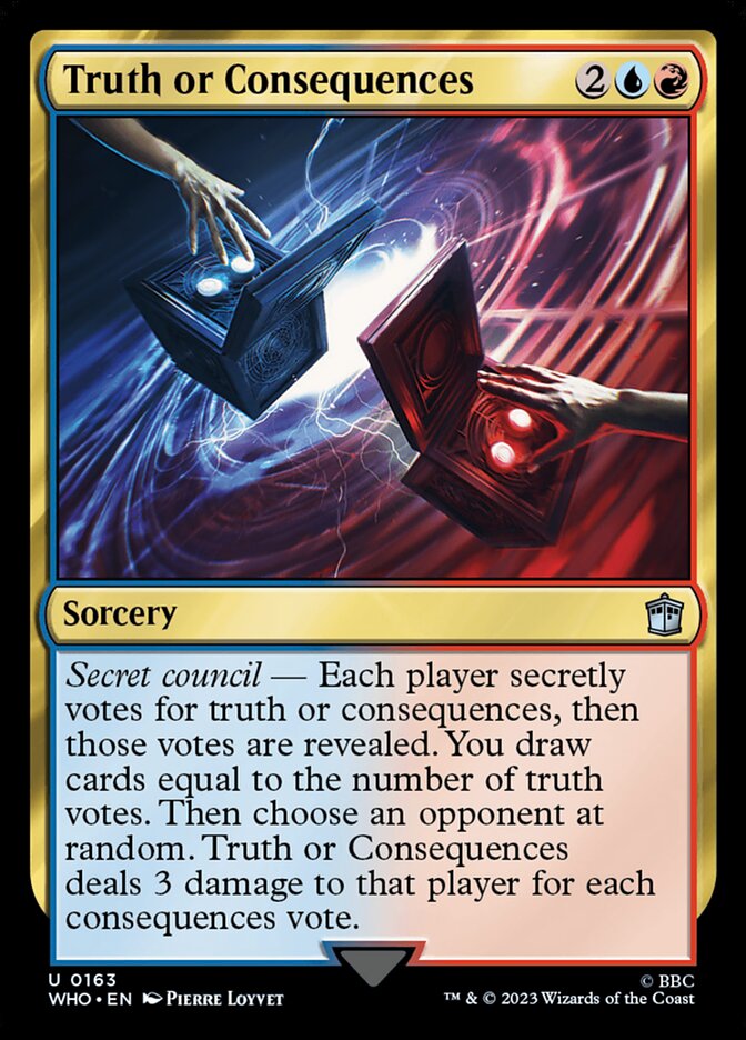 Truth or Consequences 163/331 (Universes Beyond: Doctor Who)  | Good Games Modbury
