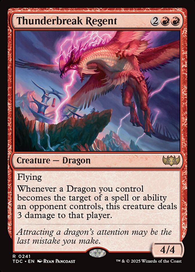 Thunderbreak Regent 241 (Commander: Tarkir: Dragonstorm)  | Good Games Modbury