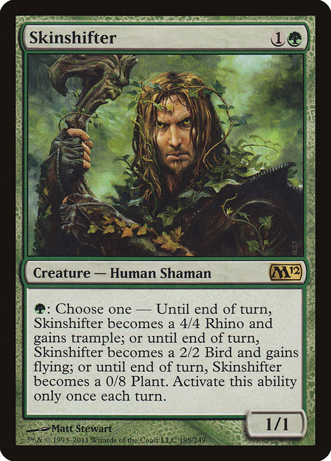 Skinshifter 195/249 (Magic 2012 (M12))  - Foil | Good Games Modbury