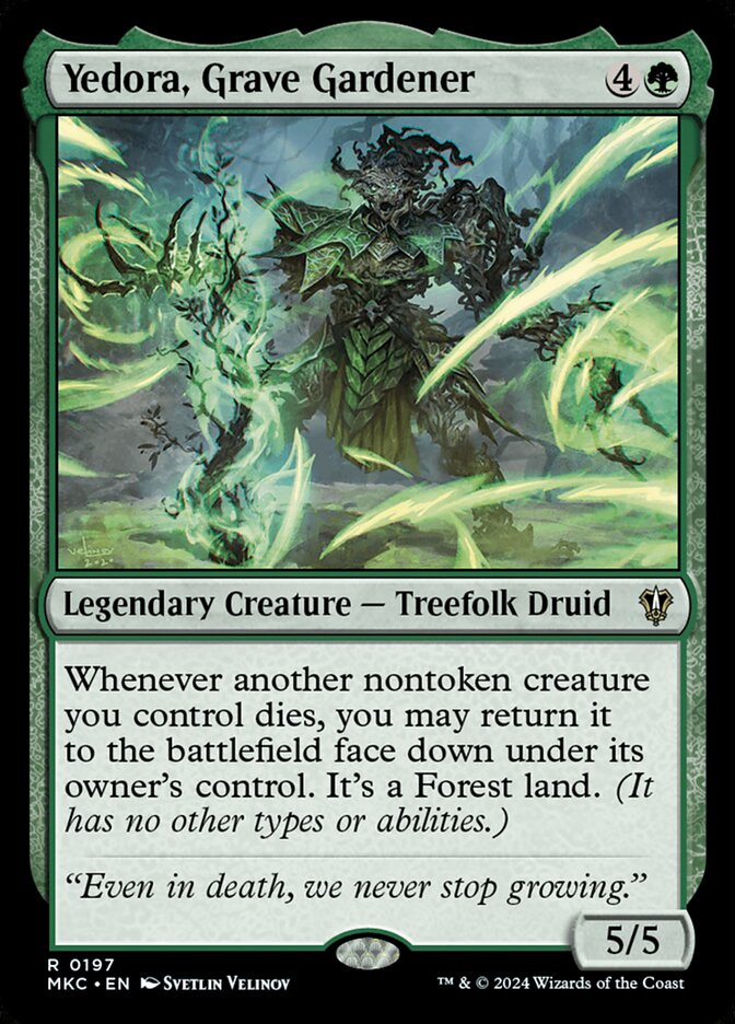 Yedora, Grave Gardener 197/311 (Commander: Murders at Karlov Manor)  | Good Games Modbury