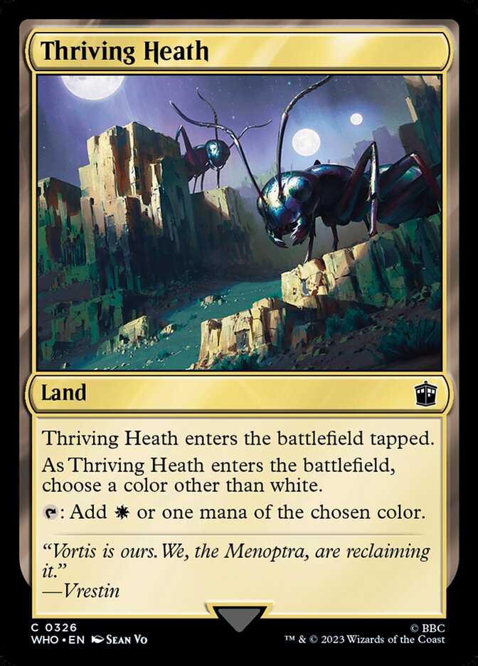 Thriving Heath 326/331 (Universes Beyond: Doctor Who)  | Good Games Modbury