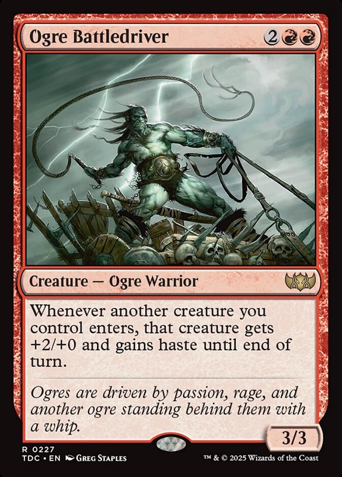 Ogre Battledriver 227 (Commander: Tarkir: Dragonstorm)  | Good Games Modbury