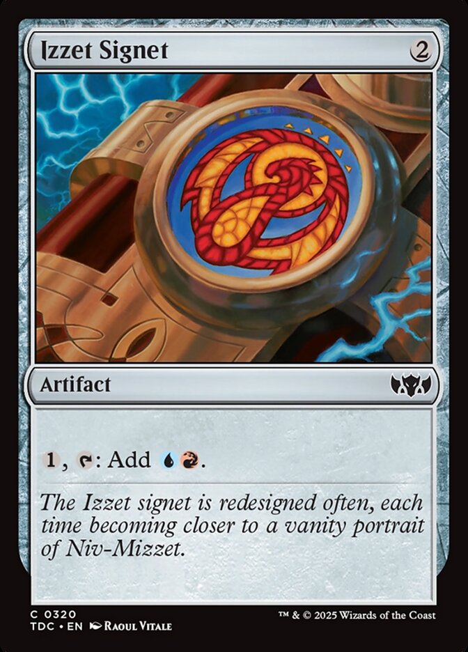 Izzet Signet 320 (Commander: Tarkir: Dragonstorm)  | Good Games Modbury