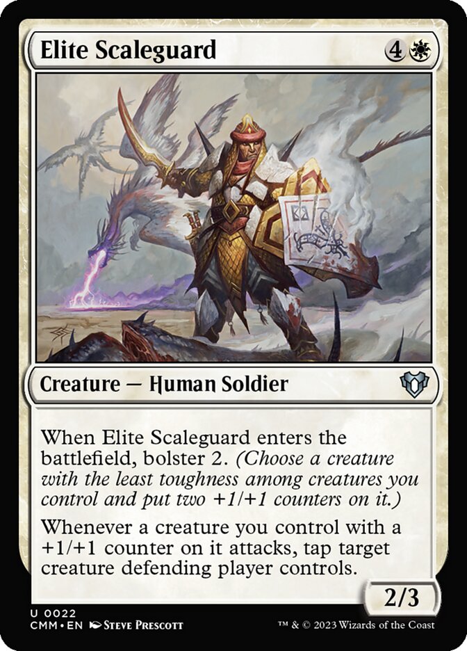 Elite Scaleguard 22/451 (Commander Masters)  | Good Games Modbury